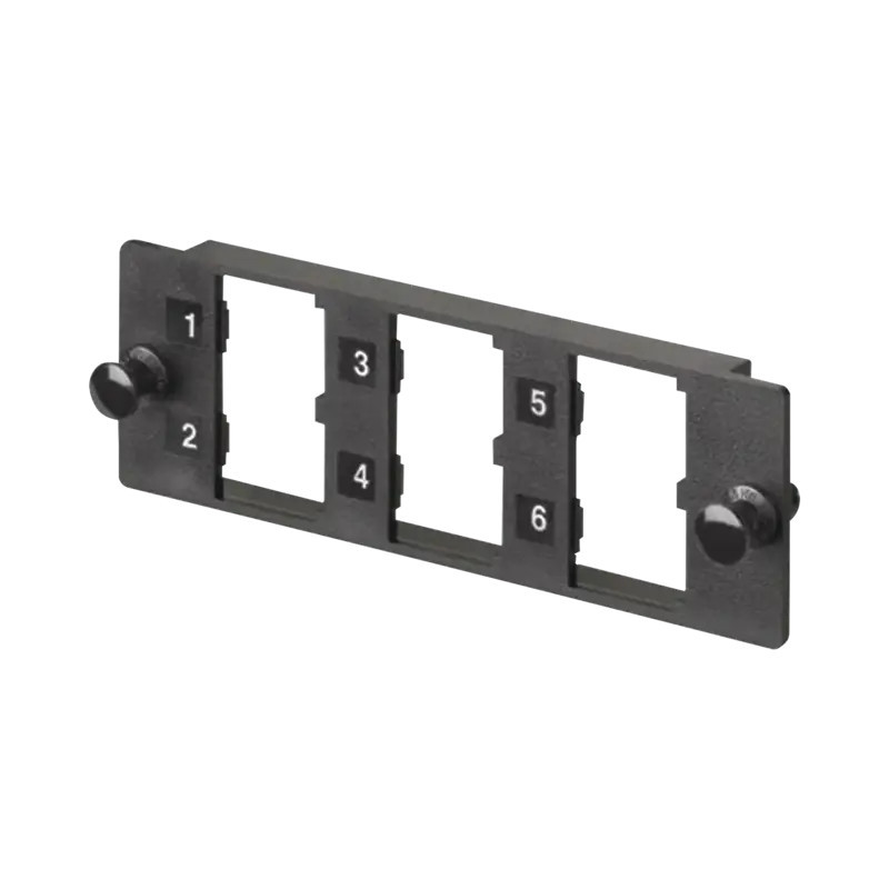 Placa Modular FAP de 6 Puertos Mini-Com, Acep