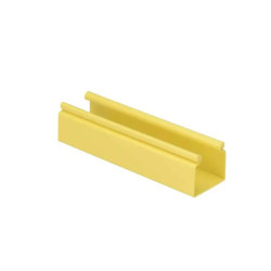 Canaleta FiberRunner™ 2X2 sin Tapa, de PVC Rígido,
