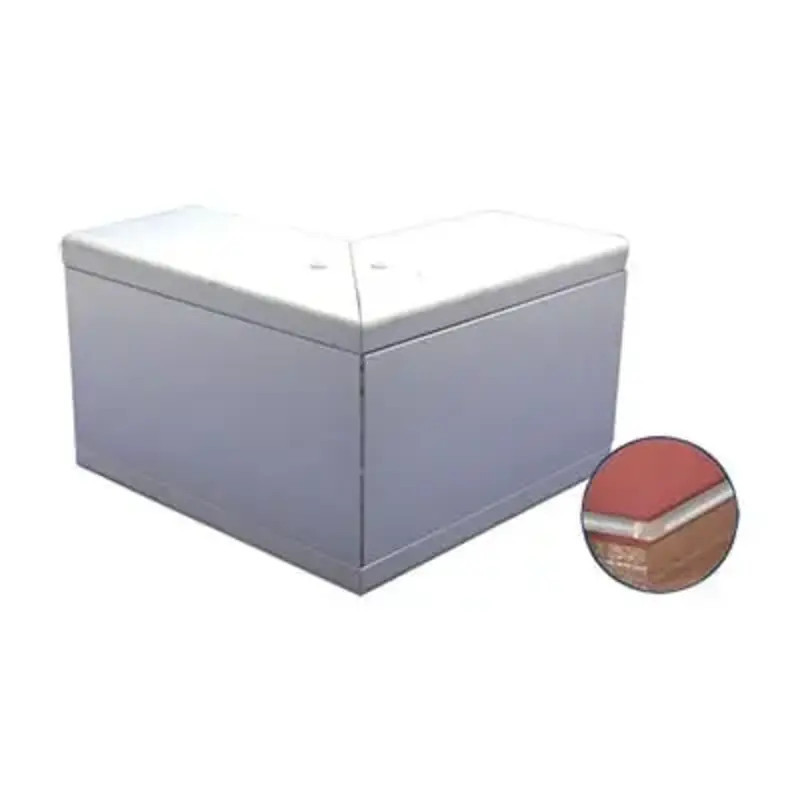 Esquinero exterior de aluminio,  para canaleta INK Esquinero exterior de aluminio,  para canaleta INK