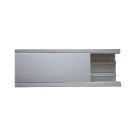 Canaleta de aluminio, 100 x 51 mm, tramo de 3m. 84