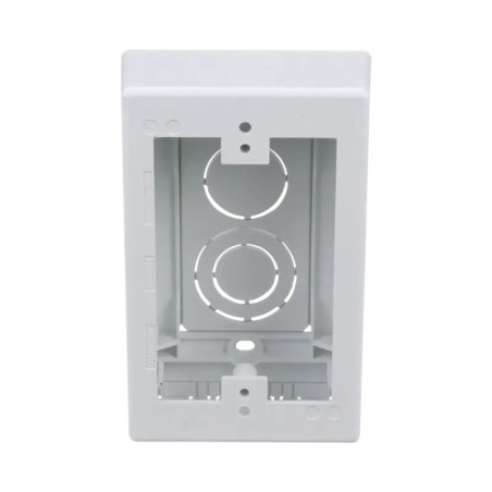 Caja de Pared Superficial, uso Universal con Placa