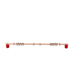 Barra de Distribución de Tierra Física para Montaj