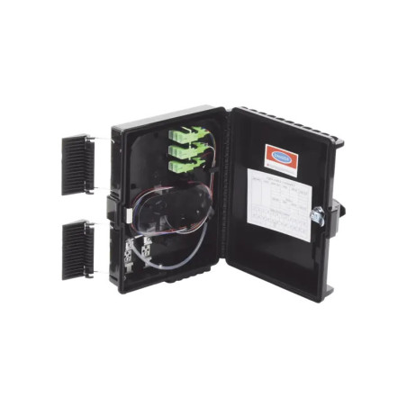 Cierre de Empalme para 24 fusiones de fibra óptica