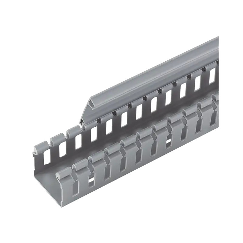 Canaleta Ranurada de PVC sin Tapa, Tipo H Tap Canaleta Ranurada de PVC sin Tapa, Tipo H Tap