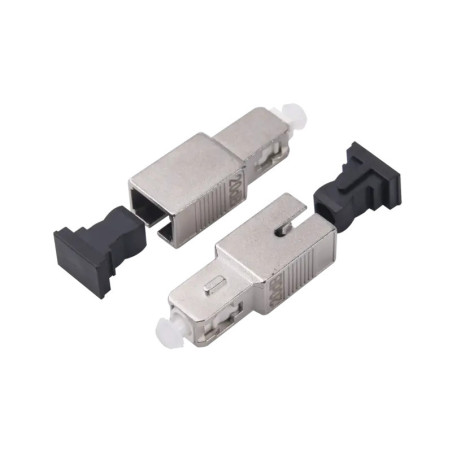 Atenuador óptico macho-hembra con conector SC/UPC