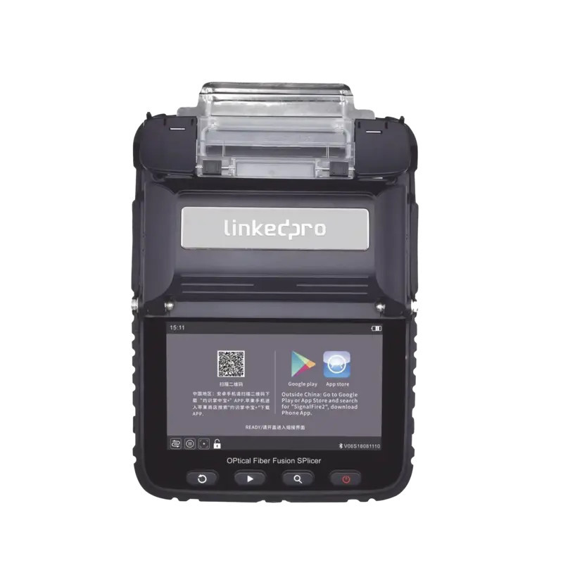 Fusionadora de Fibra Óptica MultiModo y MonoModo6 Fusionadora de Fibra Óptica MultiModo y MonoModo6