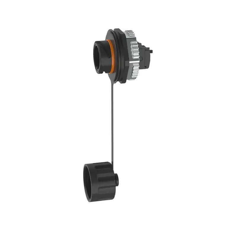 Conector Jack RJ45 de Uso Industrial Estilo T Conector Jack RJ45 de Uso Industrial Estilo T