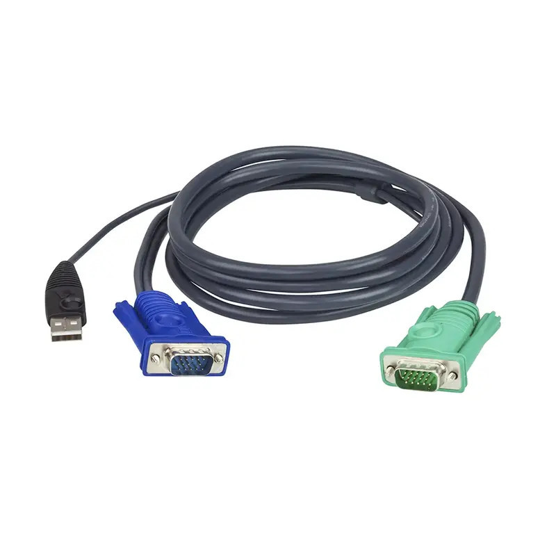 Cable KVM - USB con SPHD - 3 en 1 - De 18 m Cable KVM - USB con SPHD - 3 en 1 - De 18 m