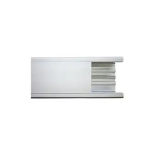 Canaleta de aluminio, 99 x 72 mm, tramo de 3m