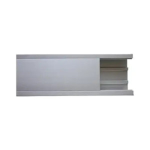 Canaleta de aluminio, 100 x 51 mm, tramo de 3