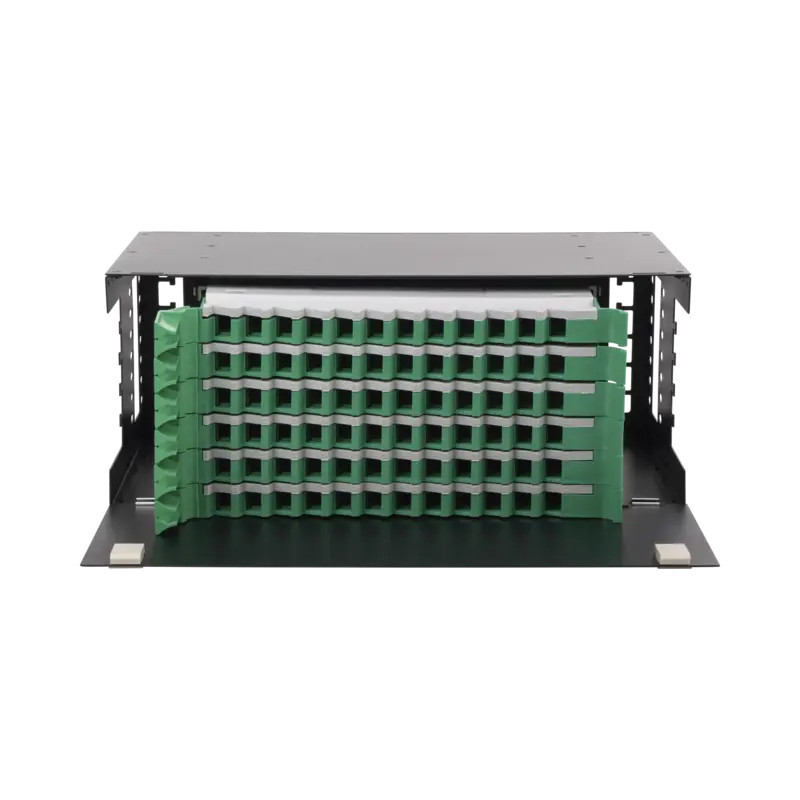 Distribuidor de Fibra Óptica con bandejas deslizab Distribuidor de Fibra Óptica con bandejas deslizab