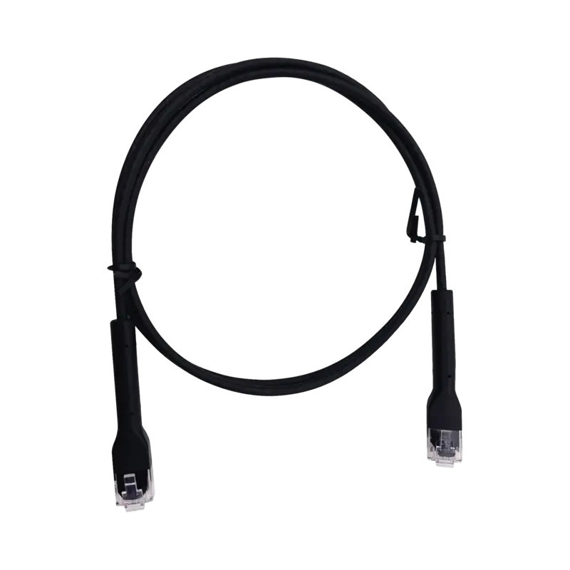 Mini Patch Cord Cat6 Ultra Slim 10 m Negro – Ahorr Mini Patch Cord Cat6 Ultra Slim 10 m Negro – Ahorr