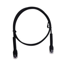 Mini Patch Cord Cat6 Ultra Slim 3 m Negro – Ahorra
