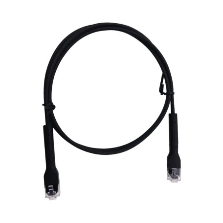 Mini Patch Cord Cat6 Ultra Slim 5 m Negro – Ahorra
