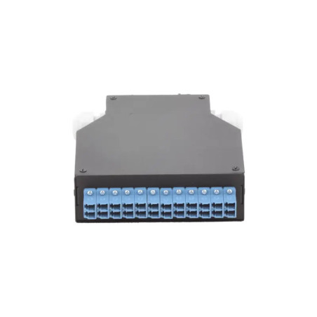 Distribuidor de Fibra Óptica Para Riel Din, 12 aco