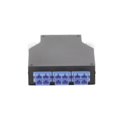 Distribuidor de Fibra óptica para Riel Din, 6 Acop