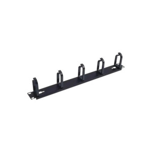 Organizador de Cables con 5 anillos, 1U, 19in