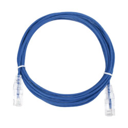 Cable de Parcheo Slim UTP Cat6 - 3 m Azul Diámetro