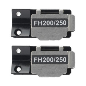Par de Holders para fibra óptica 250 micras p