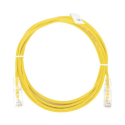 Cable de Parcheo Slim UTP Cat6 - 3 m Amarillo Diám