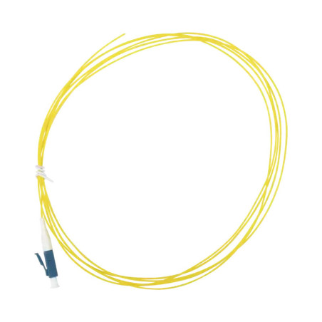 Pigtail de Fibra Óptica Monomodo LC-UPC, simp