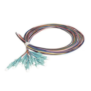 Kit de 12 Pigtails LC Multimodo OM3 50-125, c