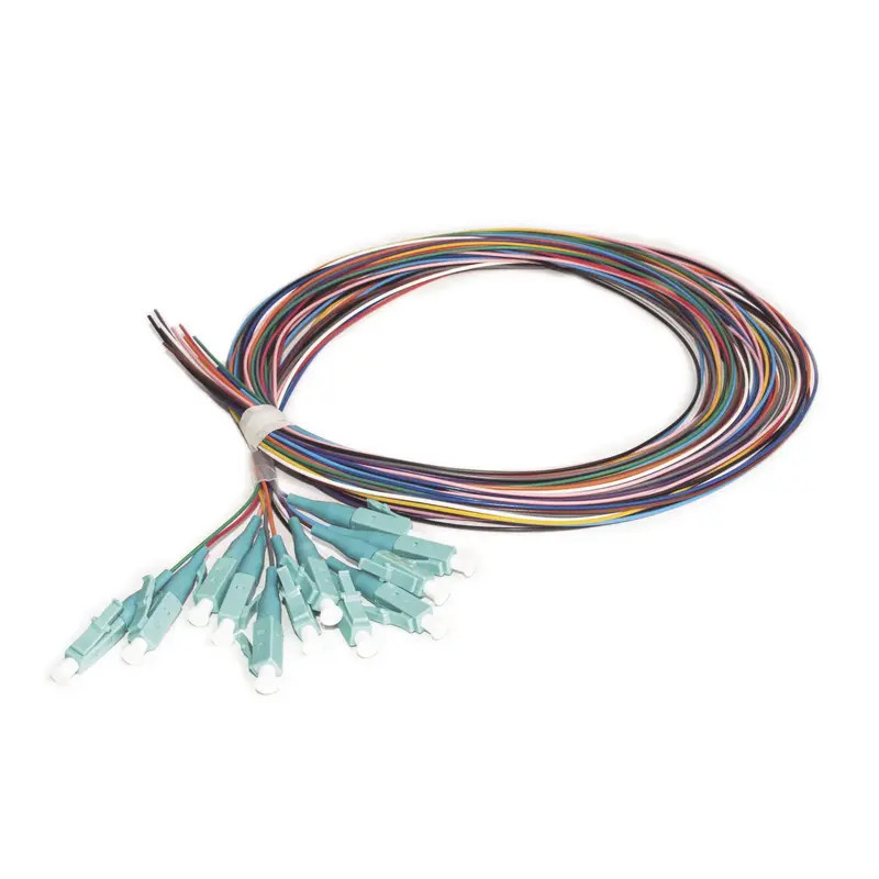 Kit de 12 Pigtails LC Multimodo OM3 50-125, c Kit de 12 Pigtails LC Multimodo OM3 50-125, c