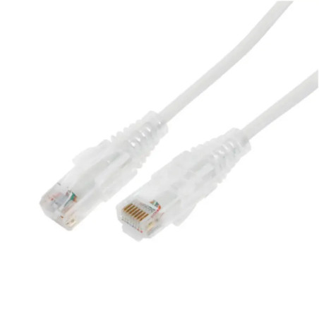 Cable de Parcheo Slim UTP Cat6A - 5 m Blanco, Diám