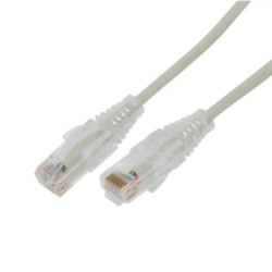Cable de Parcheo Slim UTP Cat6A - 7 m Gris, Diámet