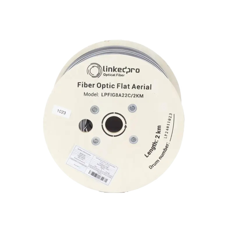 Carrete de 2 km de Fibra Óptica Aérea Mini Figura Carrete de 2 km de Fibra Óptica Aérea Mini Figura