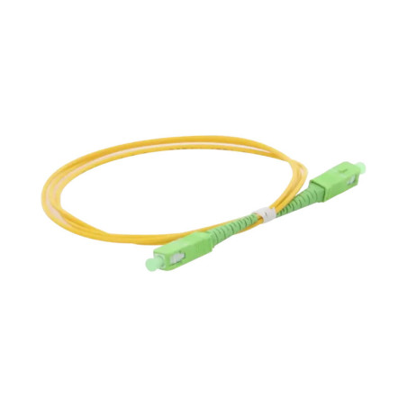 Jumper de Fibra Óptica Monomodo SC/APC-SC/APC Simp