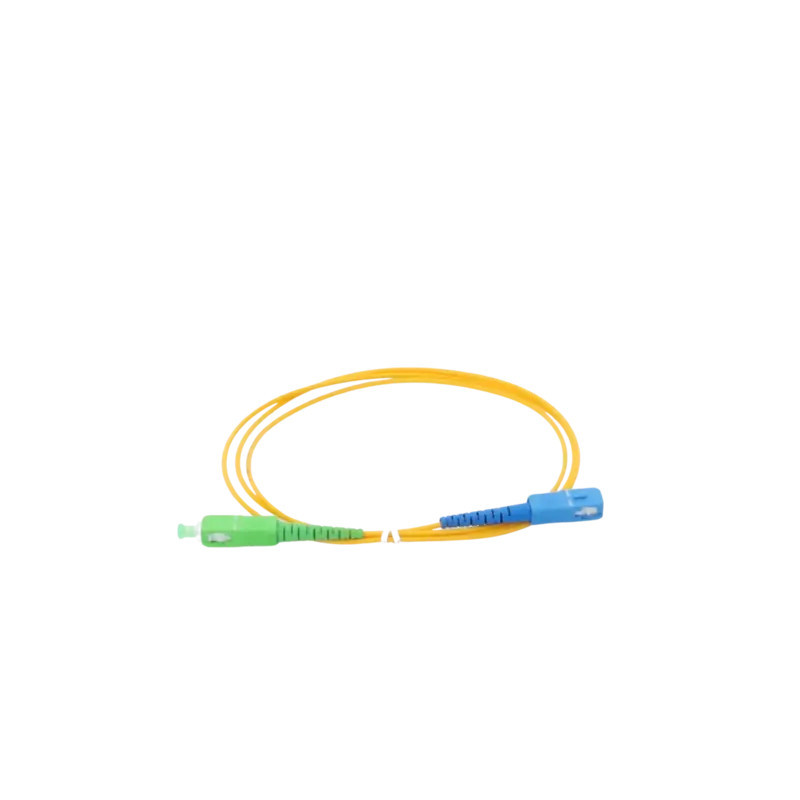 Jumper de Fibra Óptica Monomodo SC/APC-SC/UPC Simp Jumper de Fibra Óptica Monomodo SC/APC-SC/UPC Simp