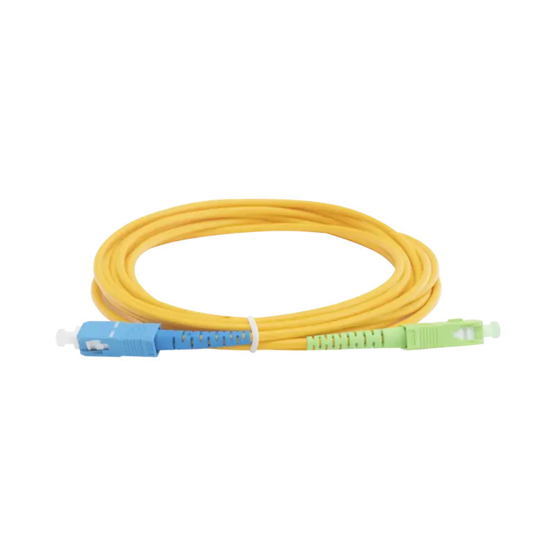 Jumper de Fibra Óptica Monomodo SC/APC-SC/UPC Simp Jumper de Fibra Óptica Monomodo SC/APC-SC/UPC Simp