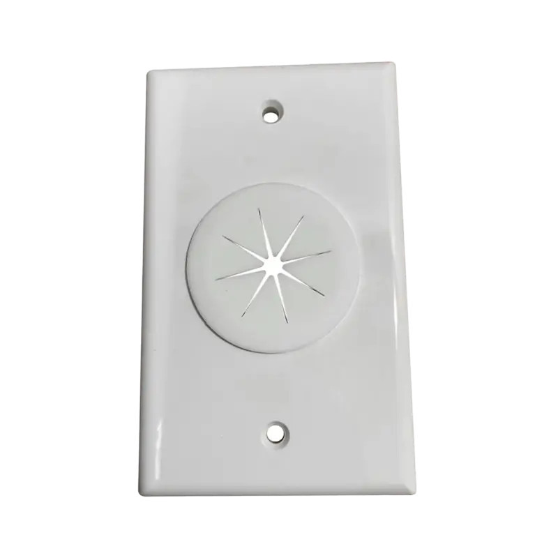 Placa de Pared, con Orificio y Grommet, Ideal Placa de Pared, con Orificio y Grommet, Ideal