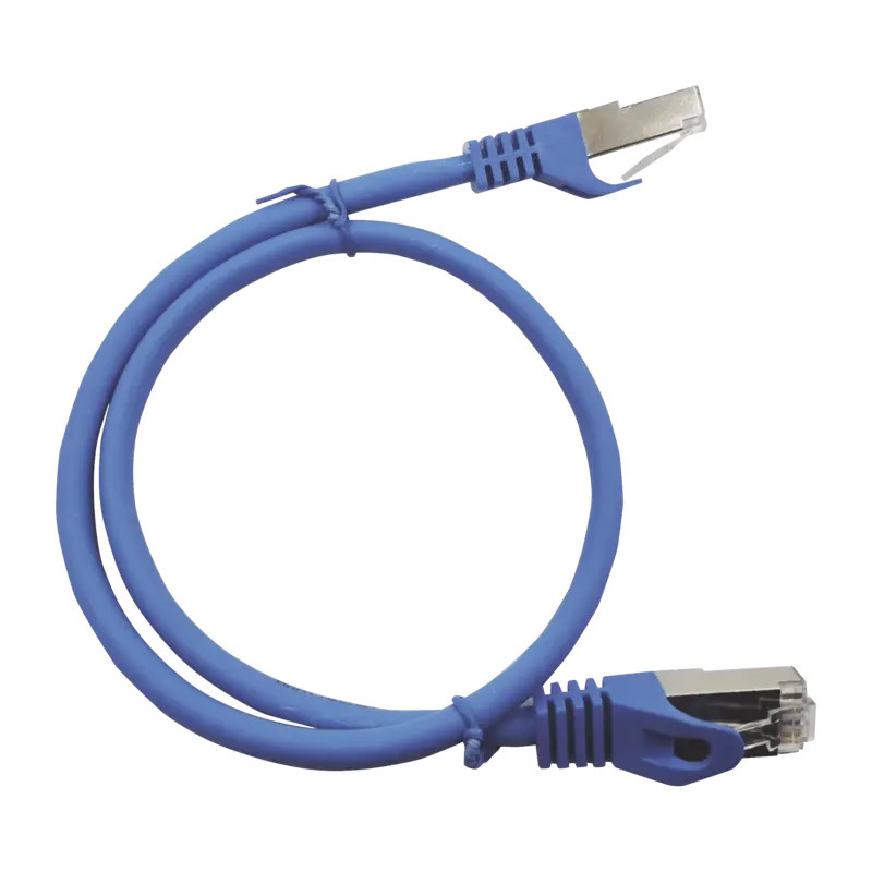 Patch Cord Cat6A 10G blindado 7.0M  22.96 ft   AZU Patch Cord Cat6A 10G blindado 7.0M  22.96 ft   AZU