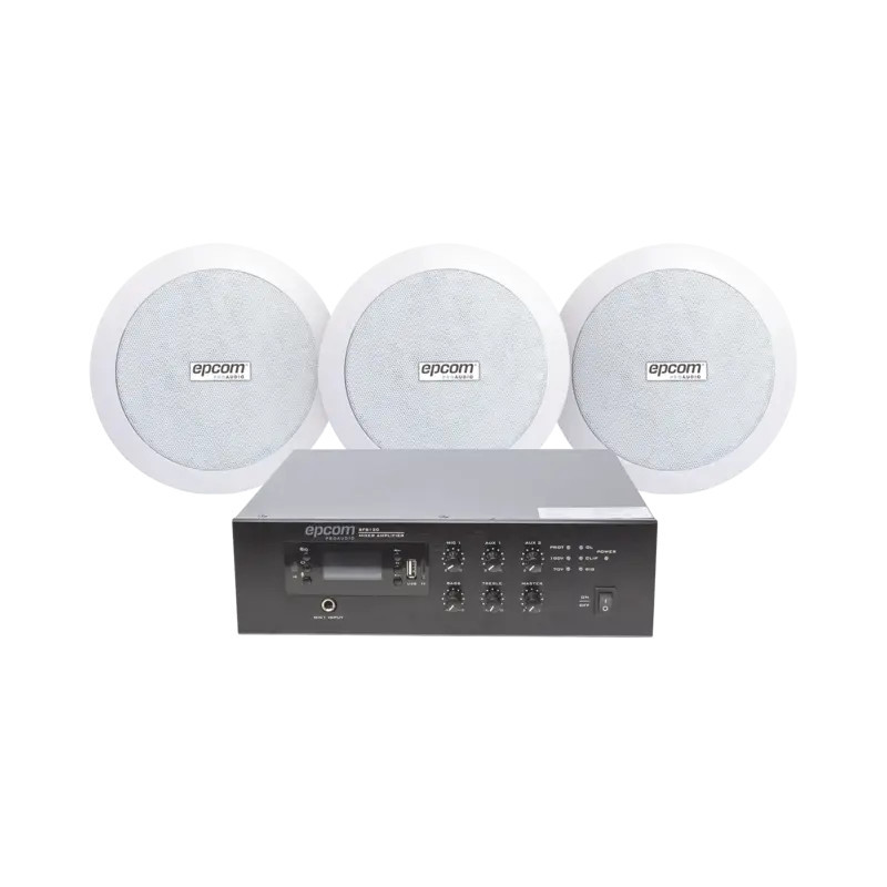 KIT de Amplificador de 120W para Escritorio  3 Alt KIT de Amplificador de 120W para Escritorio  3 Alt