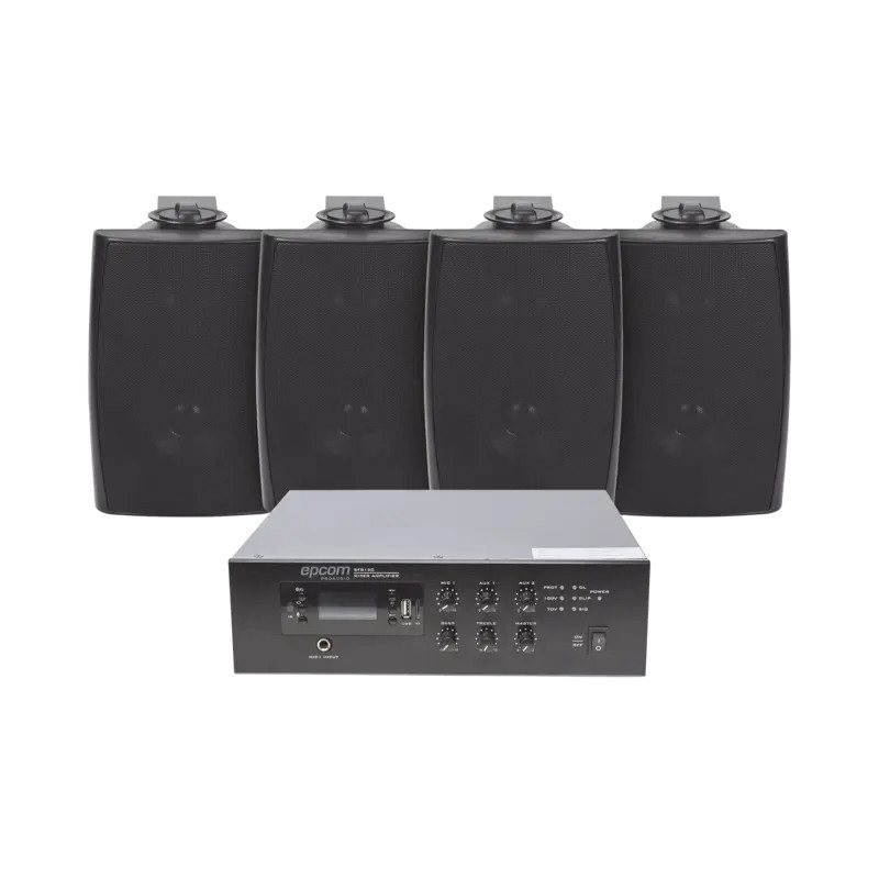 KIT de Amplificador de 120W para Escritorio  4 Alt KIT de Amplificador de 120W para Escritorio  4 Alt