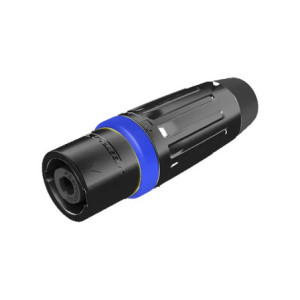 Speakon Conector de cable macho de 4 polos, c