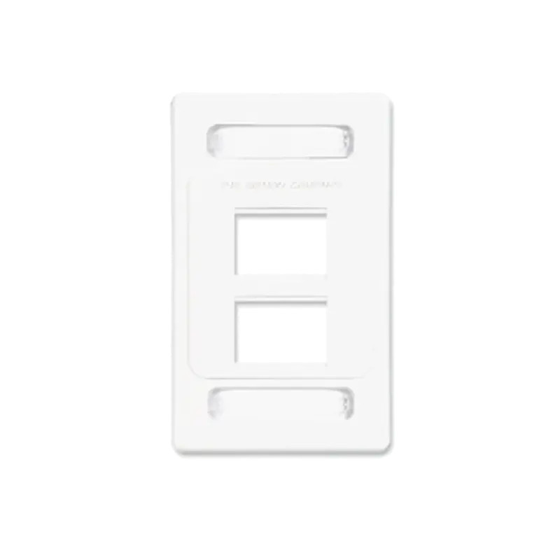 Placa de pared modular MAX, de 4 salidas, color bl Placa de pared modular MAX, de 4 salidas, color bl