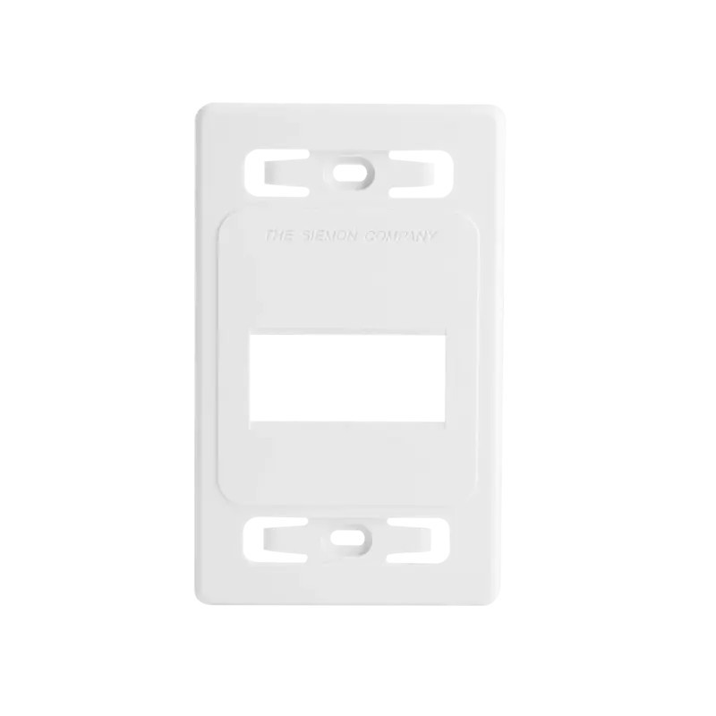 Placa de pared modular MAX, de 3 salidas, color bl Placa de pared modular MAX, de 3 salidas, color bl
