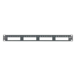 Patch Panel MAX Modular vacío, de 24 Puertos, Plan