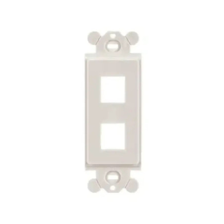 Marco de Módulo Dúplex, Para Placas Frontales Está