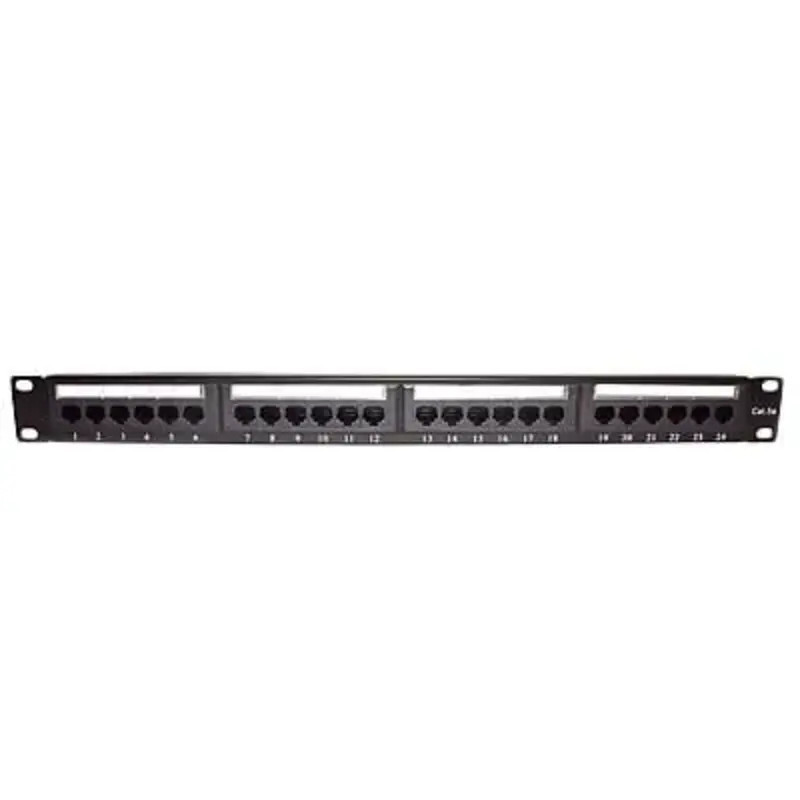 Panel de parcheo de impacto 110 UTP de 24 pue