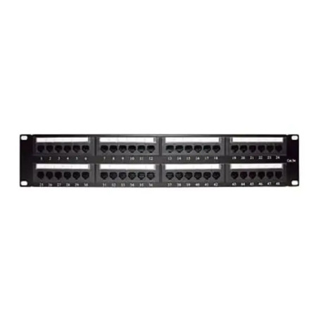 Panel de parcheo de impacto 110 UTP de 48 pue