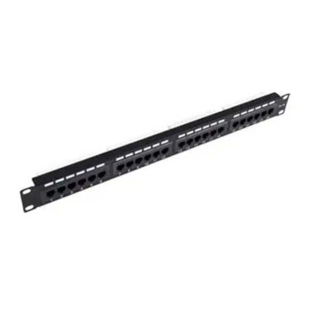 Panel de parcheo de impacto 110 UTP de 24 pue
