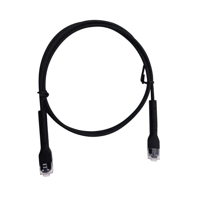 Mini Patch Cord Cat6 Ultra Slim 15 m Negro – Mini Patch Cord Cat6 Ultra Slim 15 m Negro –