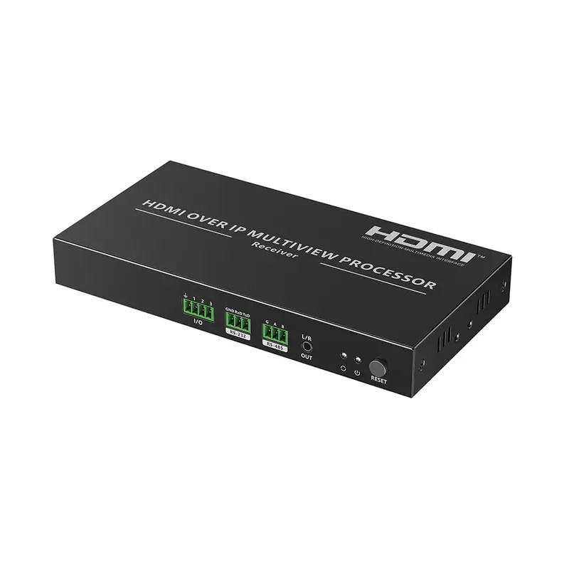 Receptor 4K60Hz sobre IP con multivisor Receptor 4K60Hz sobre IP con multivisor