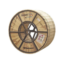 Carrete de 4 km de Fibra Óptica Aérea ADSS G.652D,