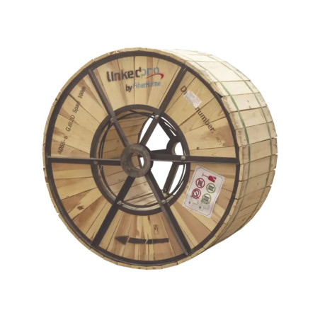 Carrete de 4 km de Fibra Óptica Aérea ADSS G.652D,