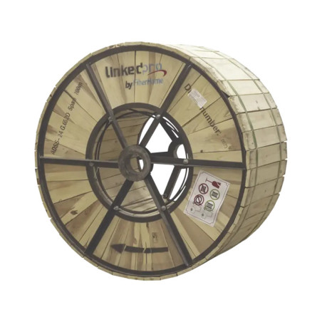 Carrete de 4 km de Fibra Óptica Aérea ADSS G.652D,